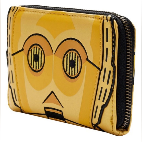 Loungelfy Disney Star Wars Celebration 2022 - C-3PO Cosplay Zip Around Wallet - Picture 2 of 11